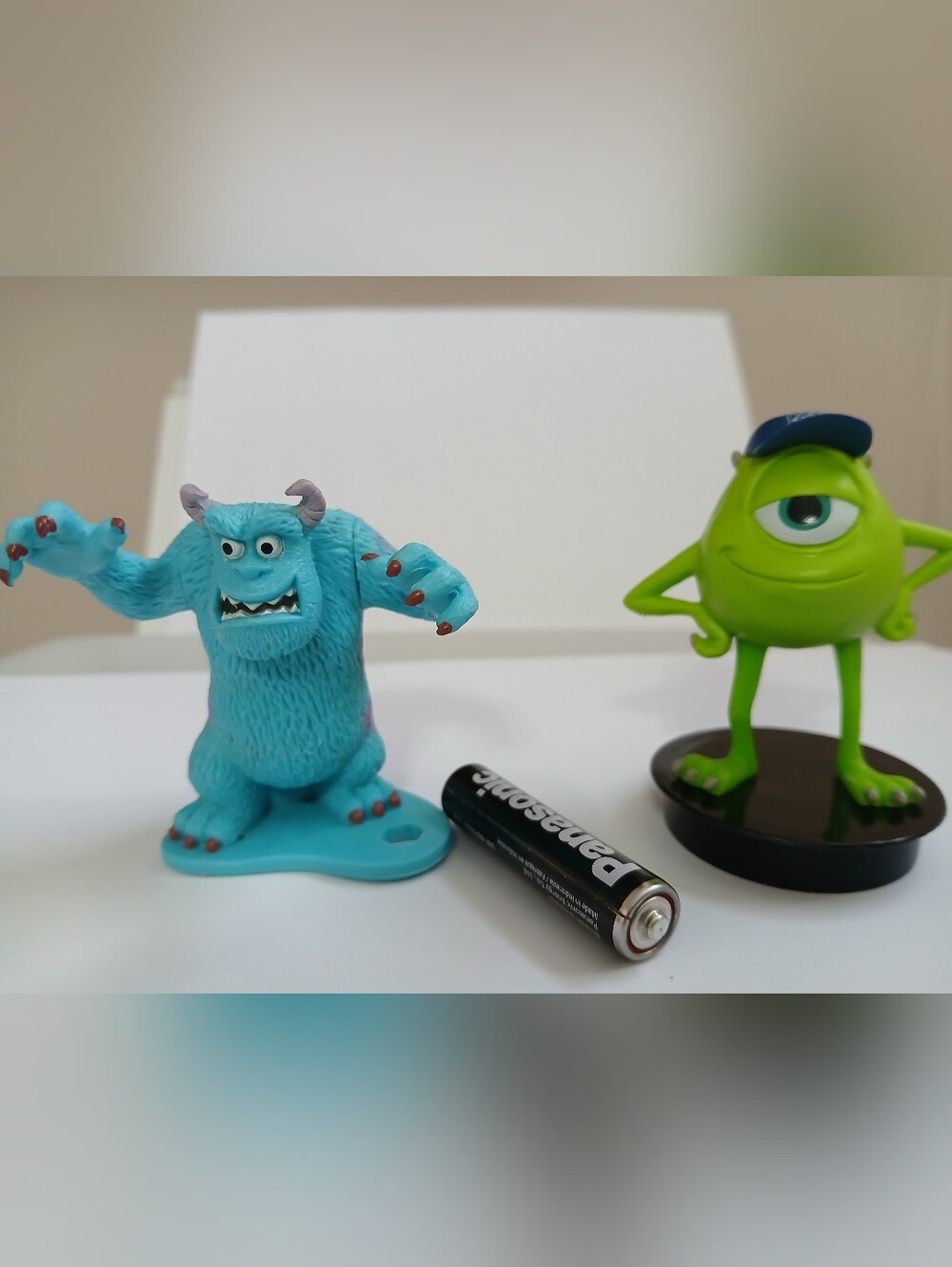 Sullivan And Mike Wazowski Cinaplex Cup Toppers from Monster Inc.